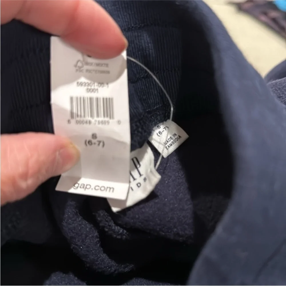 GAP Blue Fleece Jogger Sweatpants